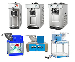 Soft Serve & Snow Cone Machines Soft Serve & Snow Cone Machines
