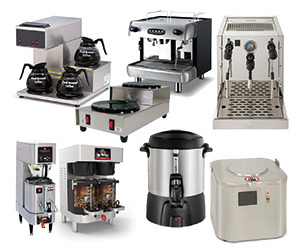 Coffee Makers, Brewers &amp; Service Supplies